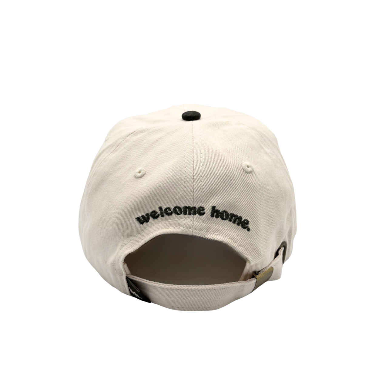 tired hat - bone + vintage black