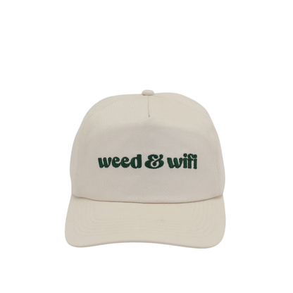 weed & wifi hat - off white