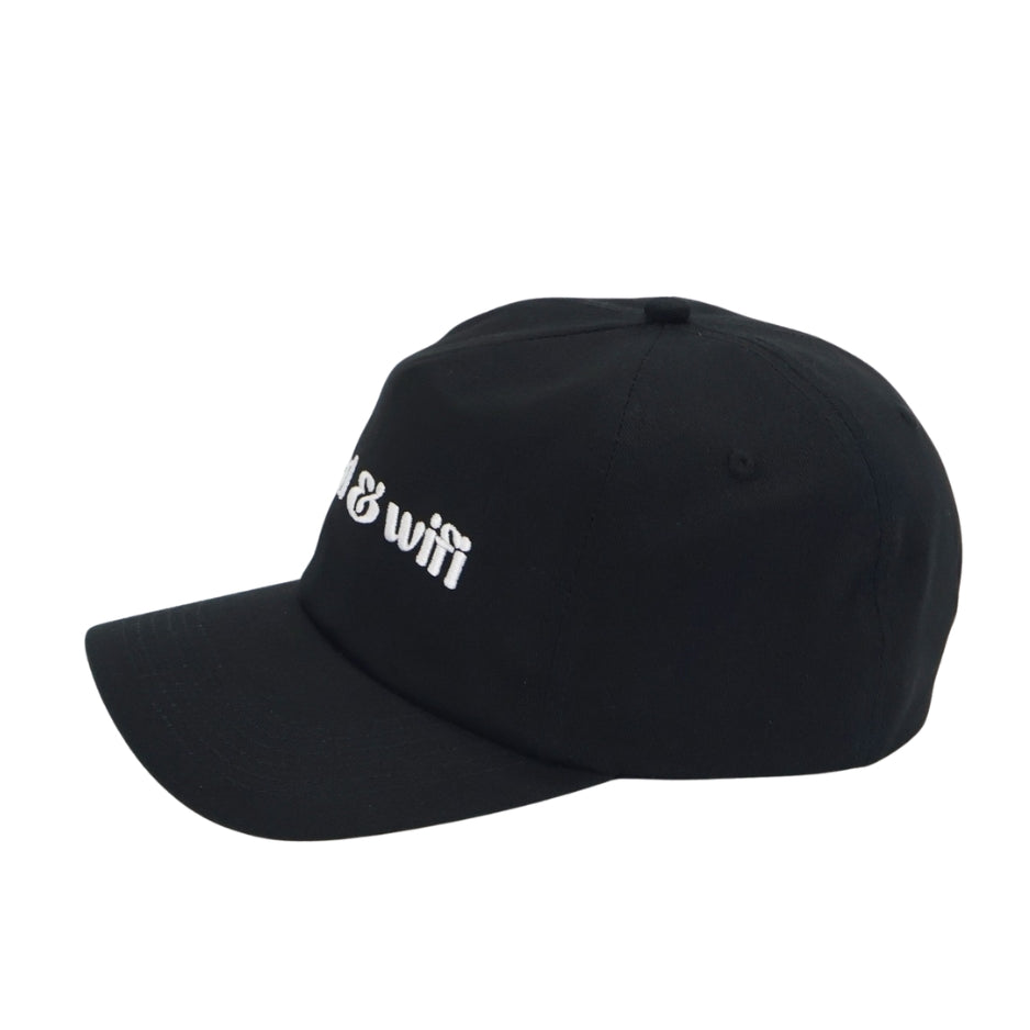 weed & wifi hat - black