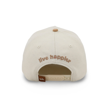 welcome home hat - bone + coffee