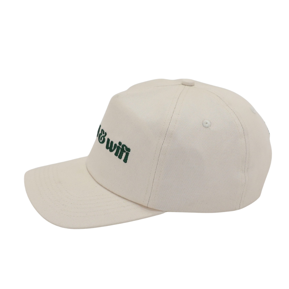 weed & wifi hat - off white