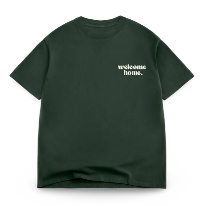 stay a while tee - green