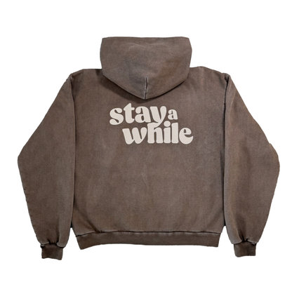 stay a while hoodie - cub